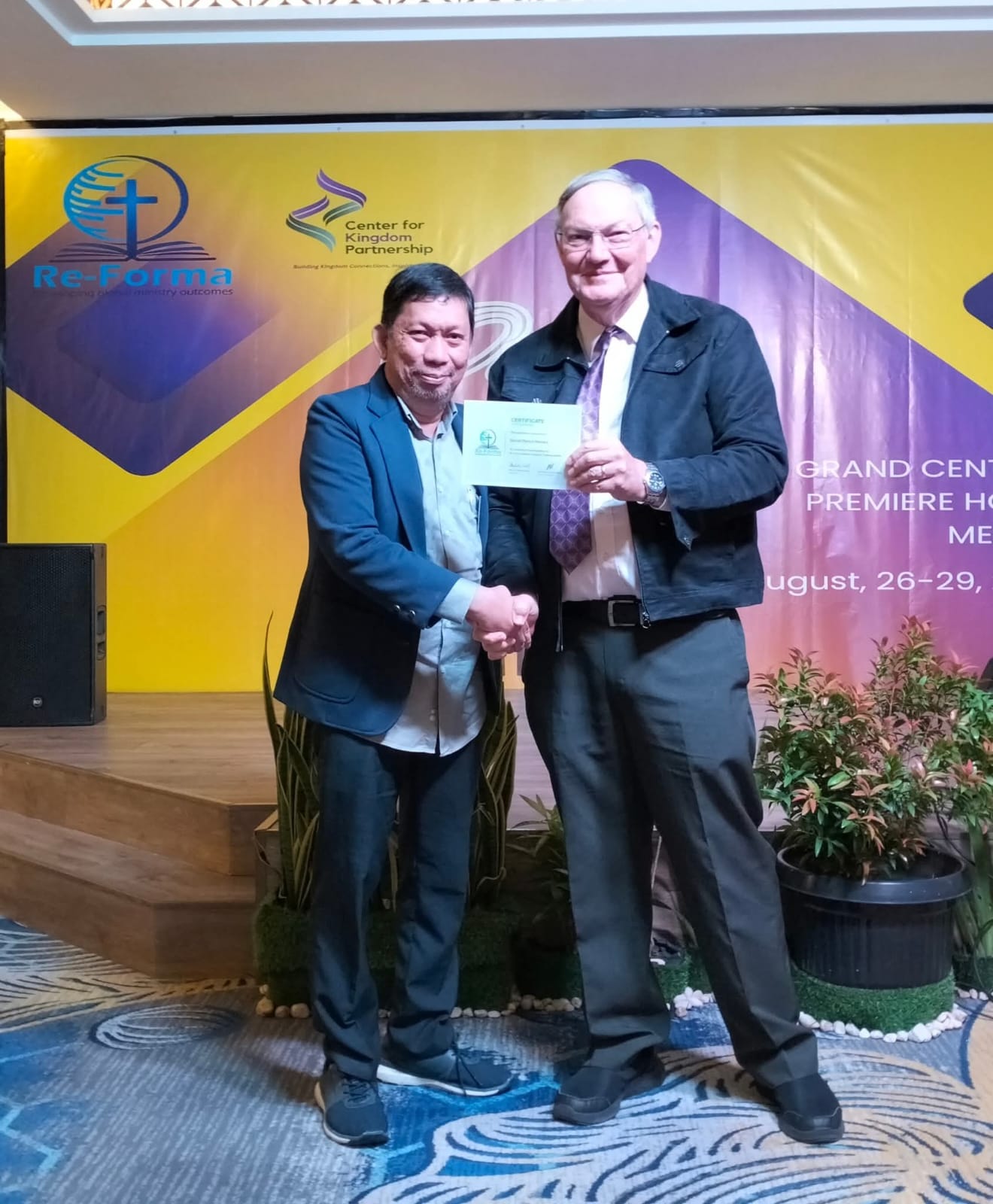 Center For Kingdom Partnership collaborate with Re-Forma Global held an event of the Quality Assurance Training Institute for The Christian Leaders in Medan. 14