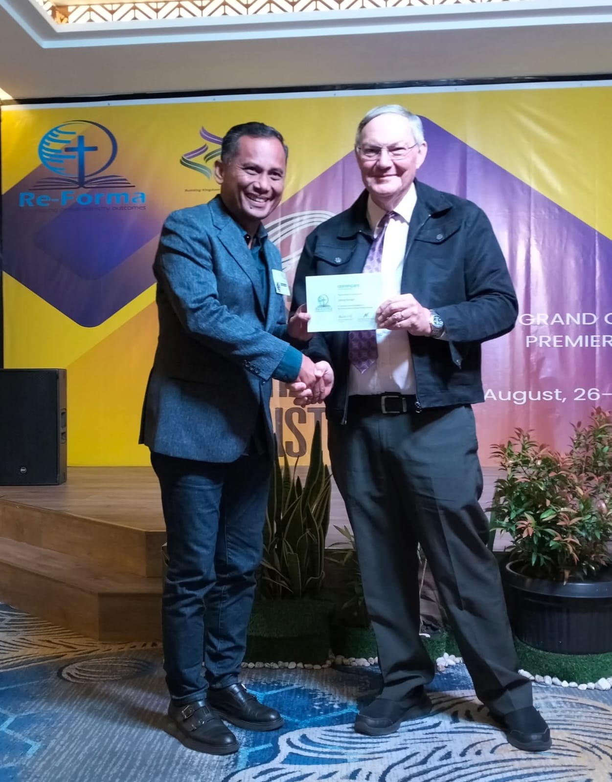 Center For Kingdom Partnership collaborate with Re-Forma Global held an event of the Quality Assurance Training Institute for The Christian Leaders in Medan. 8