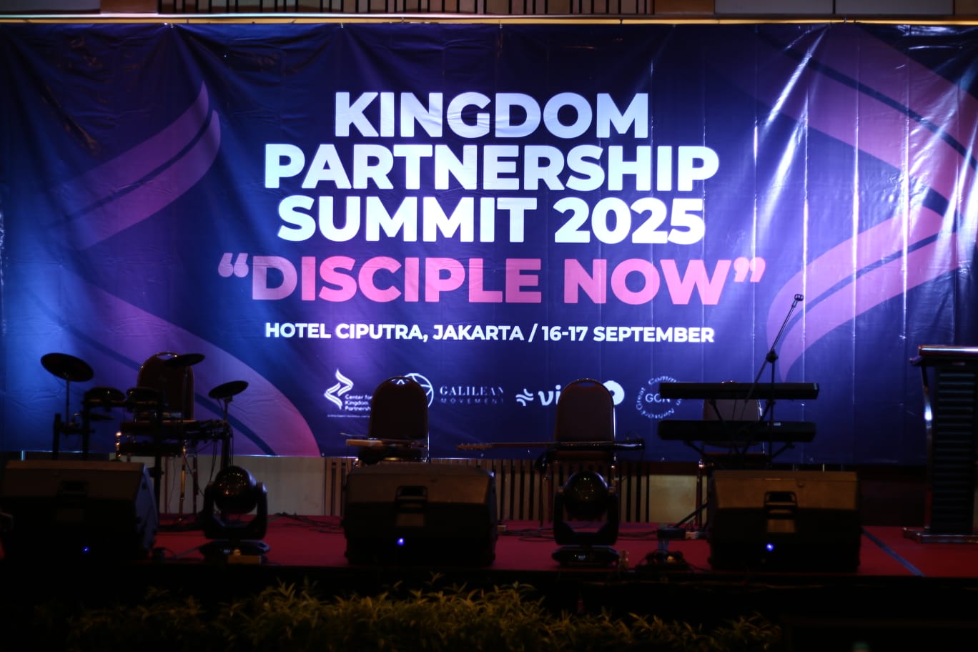 Center For Kingdom Partnership collaborate with Galilean Movement, VIA, Great Commission Network, Alpha, held an event for Christian Leaders in Jakarta. 9